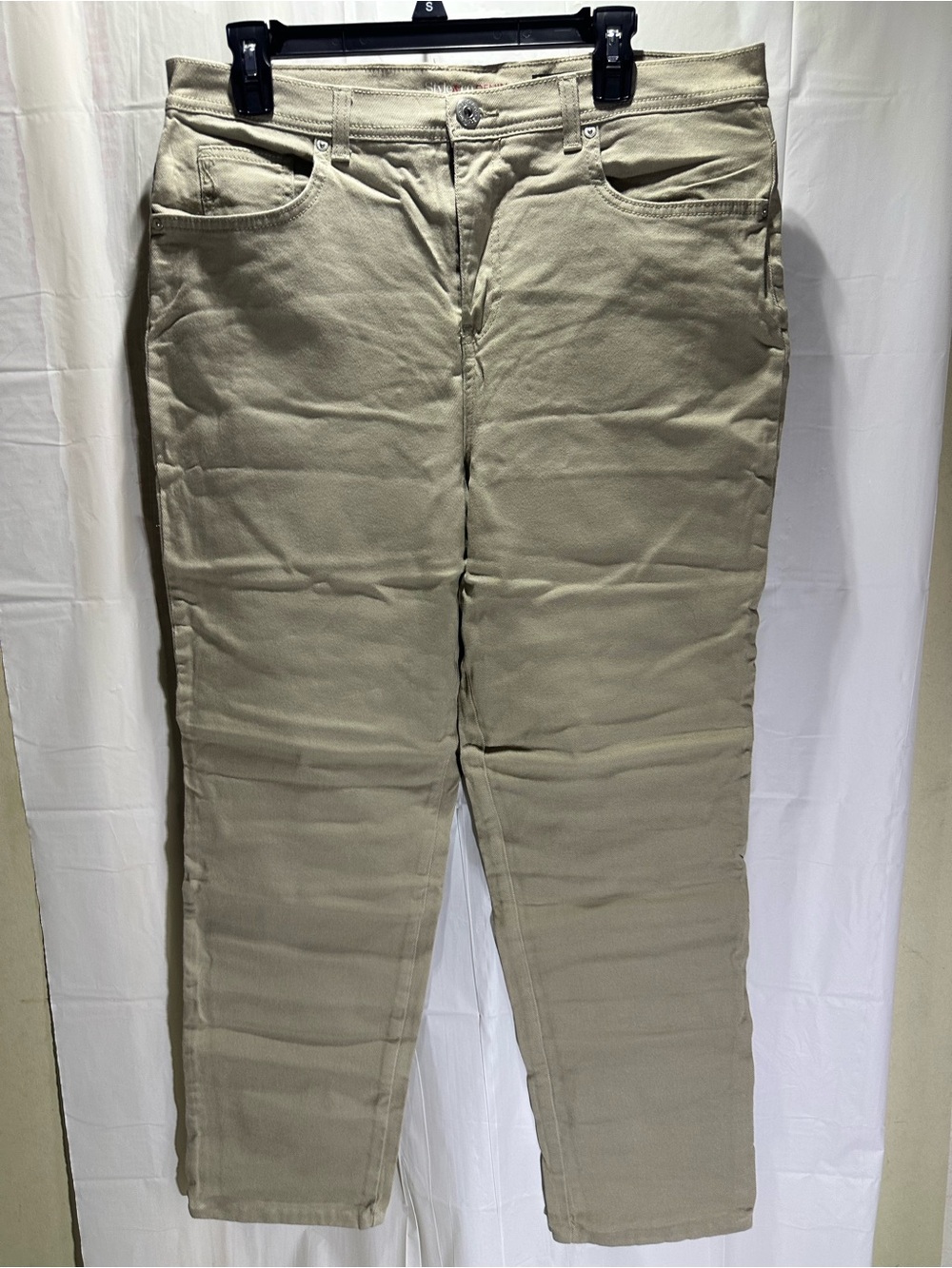 Style & Co Denim Skinny Leg Light Brown Jeans - Size 14